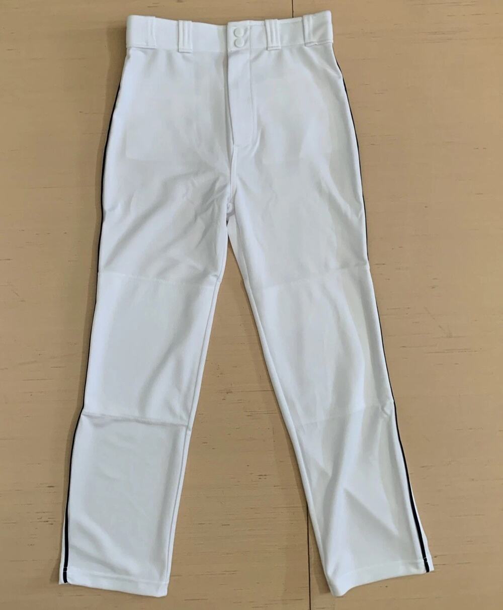 Rawling Youth Size XL Semi Relaxed Fix White Baseball Pants Brand New